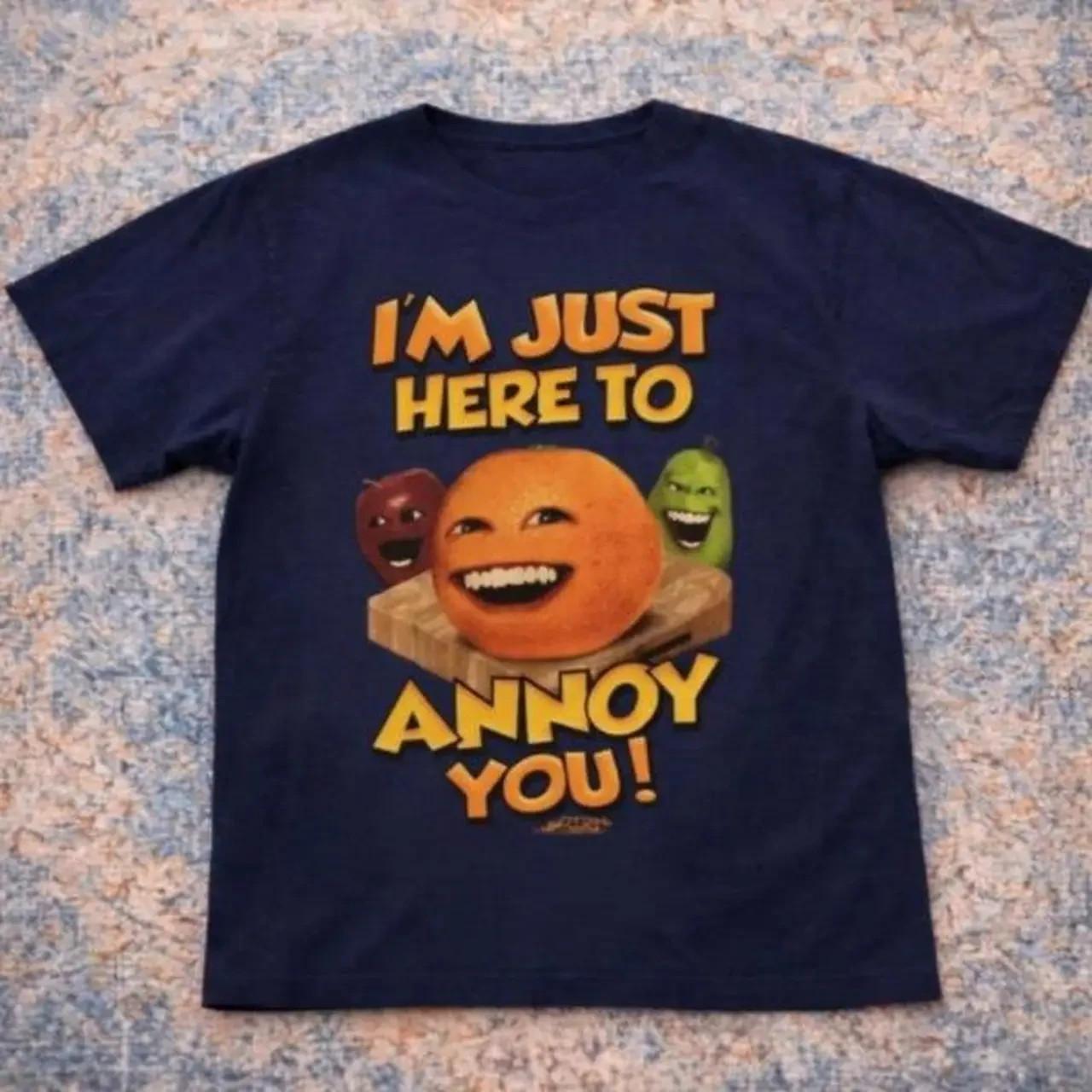 Annoying Orange meme Unisex T-shirt S-5XL Unisex T-Shirt XXXXL