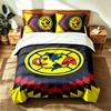 Club America (1) 3pc Set Suitable for Master Bedrooms Soft and Comfortable an Ideal Gift for Family and Friends Includes One Duvet Cover and Two Pillo