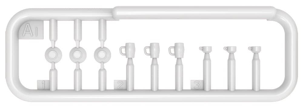 MiniArt Scale Table with Chairs and Pottery Plastic Model MA35569 1/35 Café