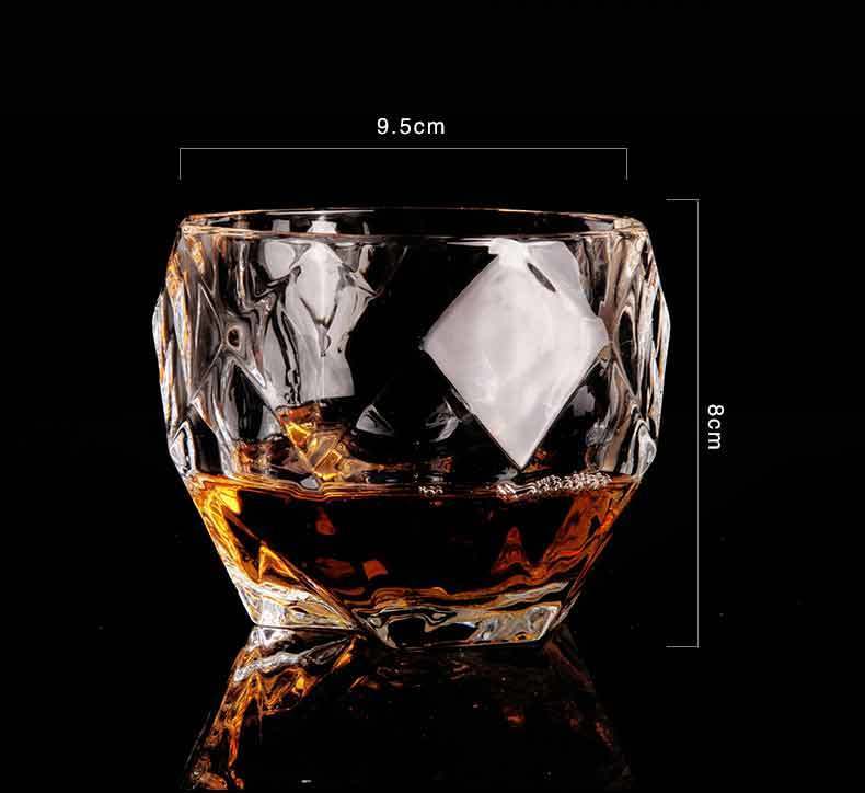 Crystal Whiskey Glass Cup For the Home Use Bar Beer Water and Fine Party El Wedding Glasses Gift Idea Drinkware Durable