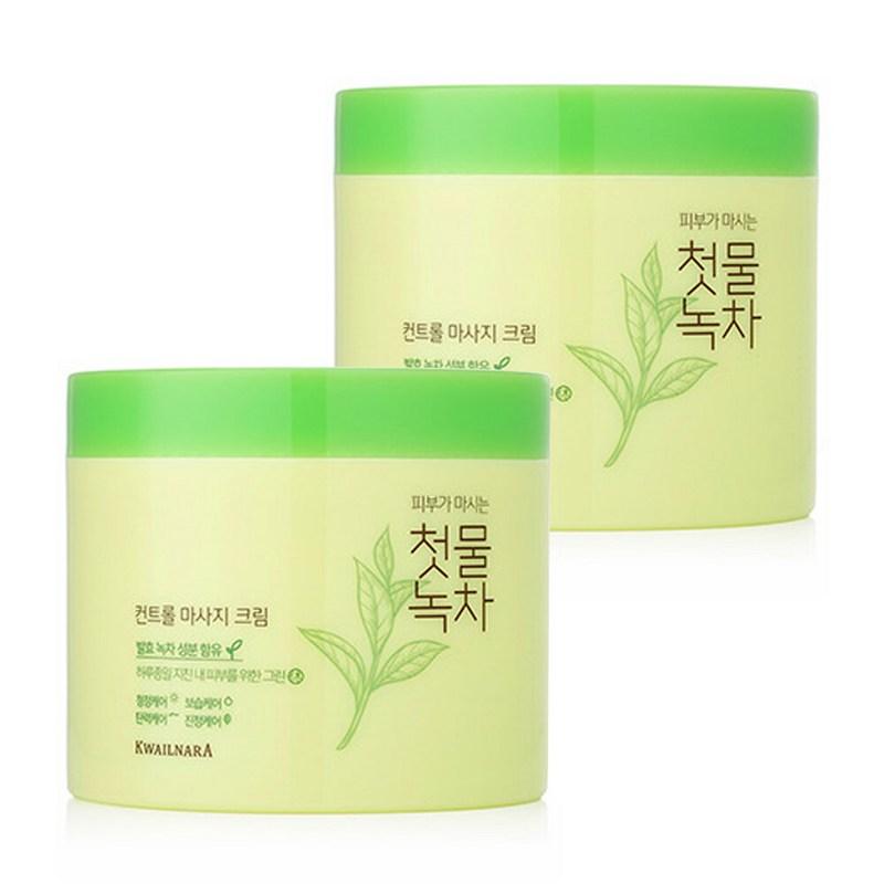 Fruitland First Harvest Green Tea Control Massage Cream 300ml, 300g
