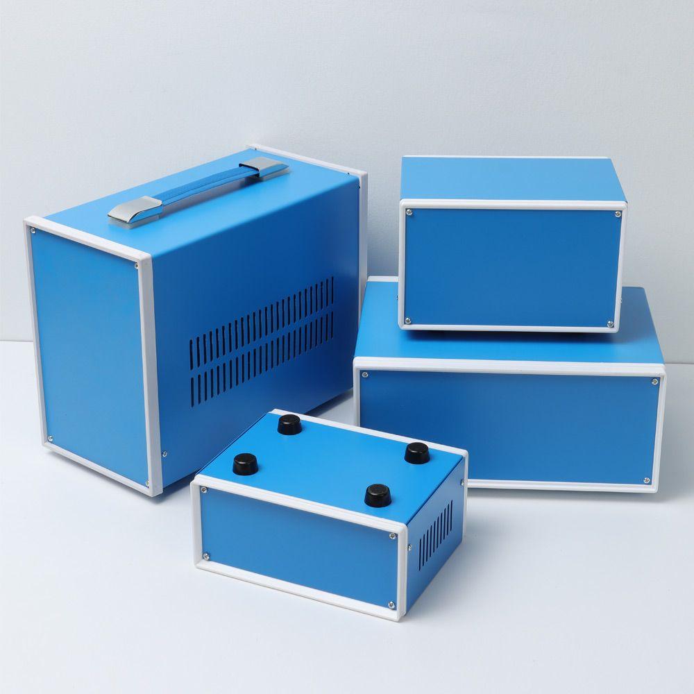 Outdoor Indoor Metal DIY Junction Box Instrument Housing Enclosure Project Case Electronics Enclosure Box