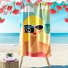 Blonde Woman with Camera Art A Must-have Beach Towel for Beach Travel