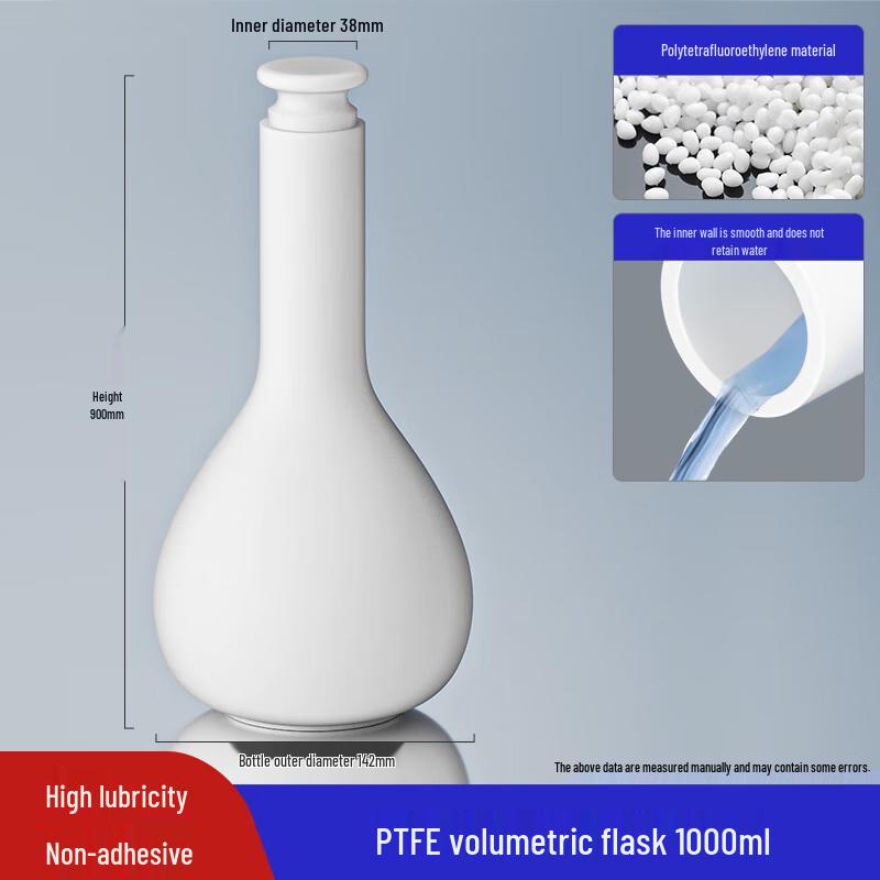 PTFE Chemical Resistant Volumetric Flask