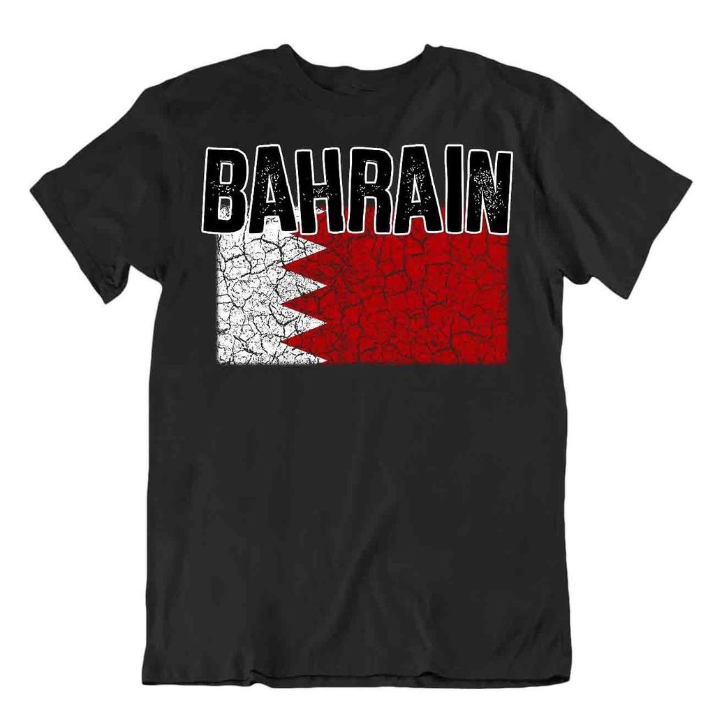 Flag T-Shirt Bahrain Fashion Country Souvenir Gift Tee Pride logo