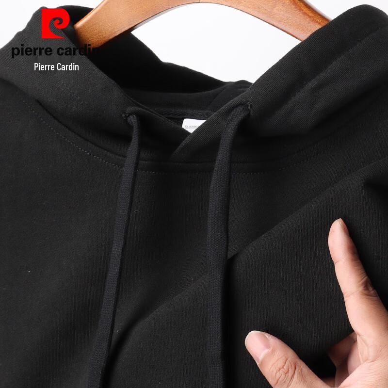 Pierre Cardin Men's 350g Cotton Hooded Sweatshirt