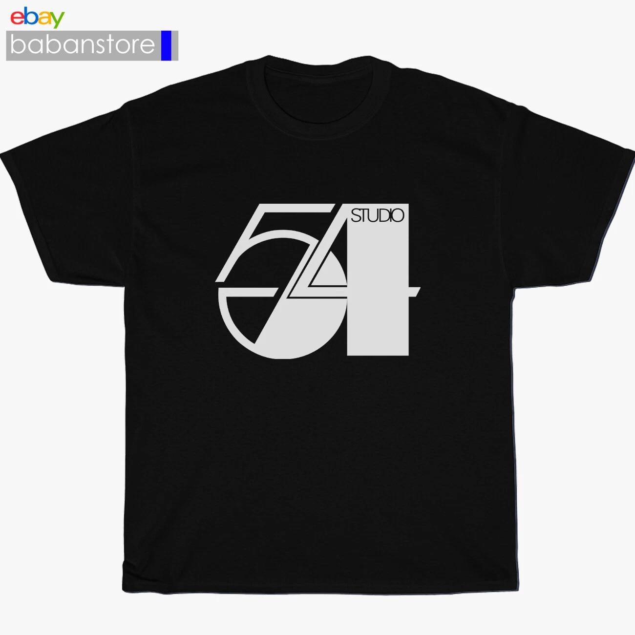 

New Studio 54 Music Production House Logo Black/Grey/navy T shirt Size S-3XL 4XL