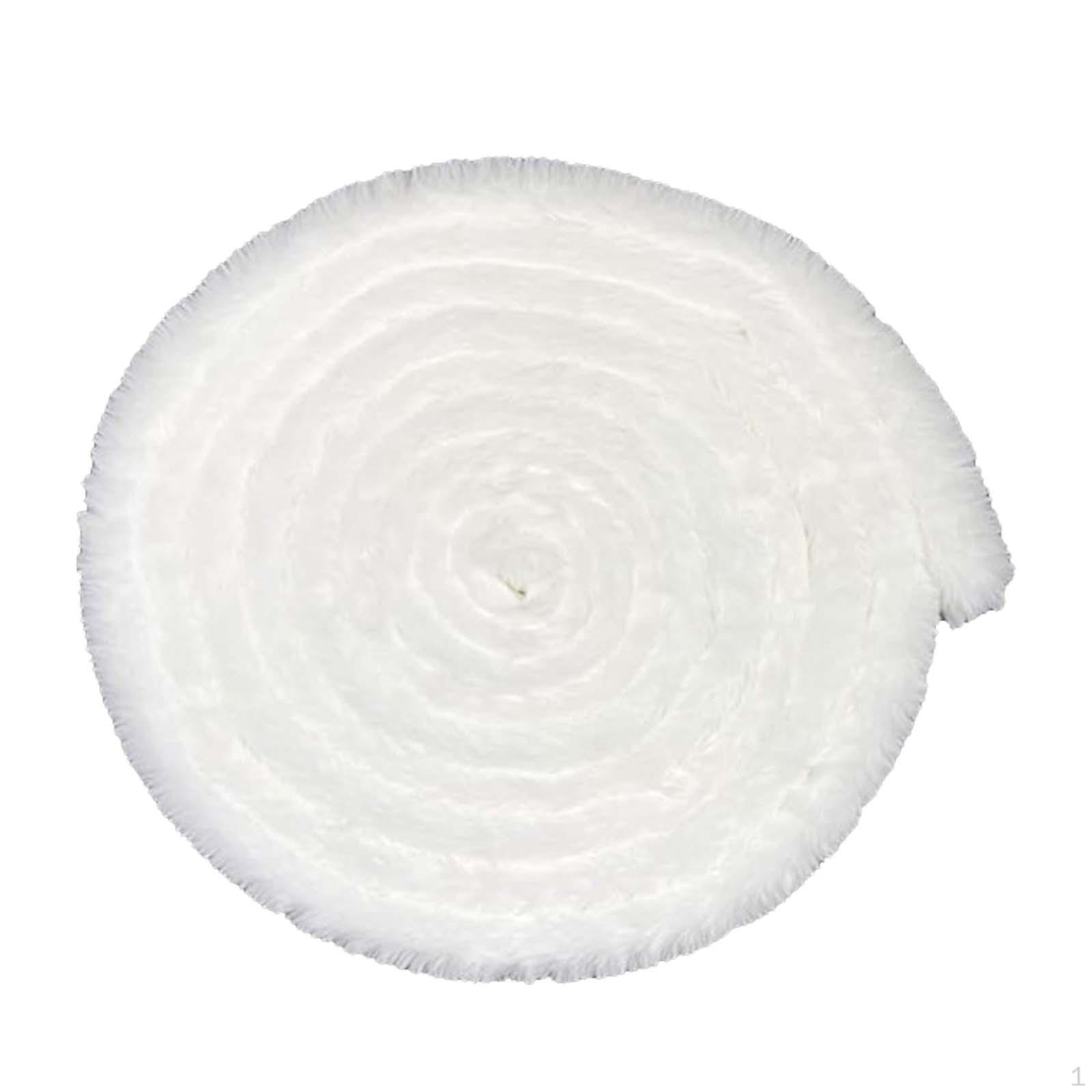 

Лента из искусственного меха длиной 15 м, мягкая на ощупь, для проектов по шитью своими руками белый