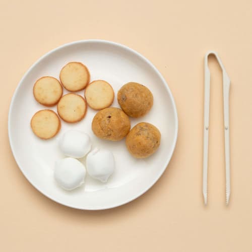 Suncraft Tongs Potato Tongs Mini Made in Japan Bitter Chocolate PCT-101