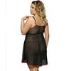 CHEST S-6XL Women's Large Lace Skirt Sexy Hot Elegant Charm Translucent Dew Point Sexy Underwear On The Head
