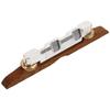 Abaodam Banjo Bridge, Wood Banjo Bridge Saddle, Durable Musical Instrument Part, Banjo Musical Instrument Accessory