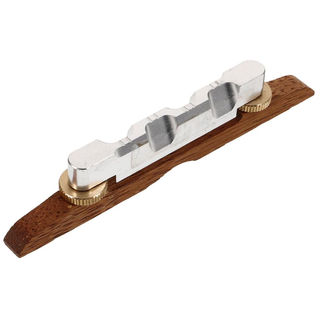 Abaodam Banjo Bridge, Wood Banjo Bridge Saddle, Durable Musical Instrument Part, Banjo Musical Instrument Accessory