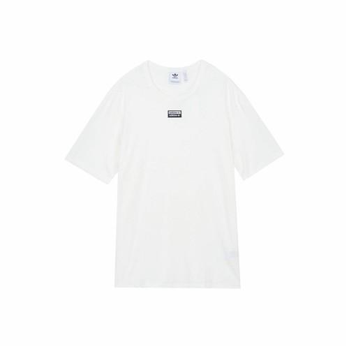 

adidas Originals Solid Color Box Logo T-Shirt Men s White XS белый