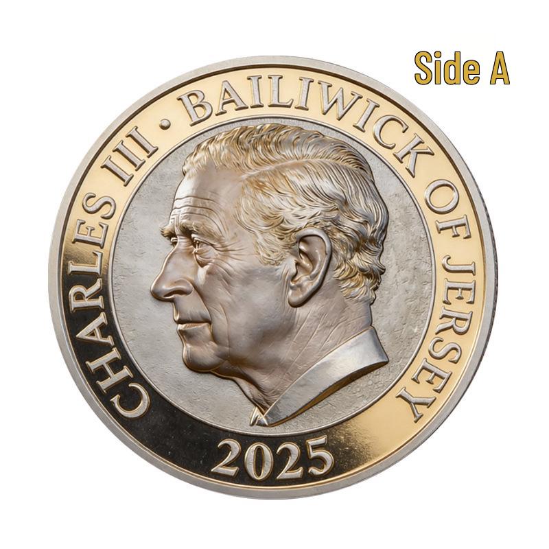 Épave du Titanic 40e Anniversaire Pièce Commémorative Roi Charles III