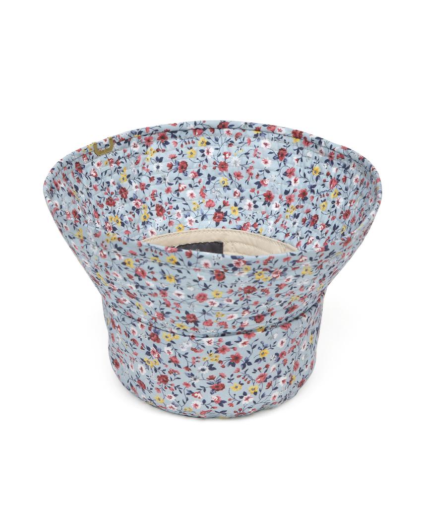 Eondeokeonteulolseutyudio Flower Pattern Bucket Hat Drop Bucket / Garden / Sky Flower