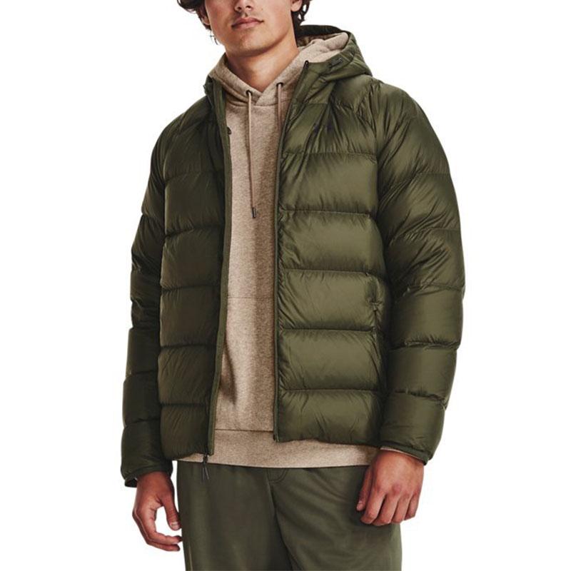 Under Armour Storm Armour Einfarbige Trainings-Daunenjacke Herren Jacken Grün 1372651-390