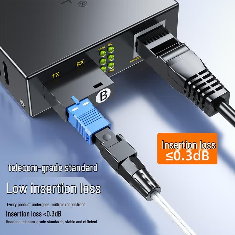 SC/UPC FTTH Fiber Optic Fast Connector