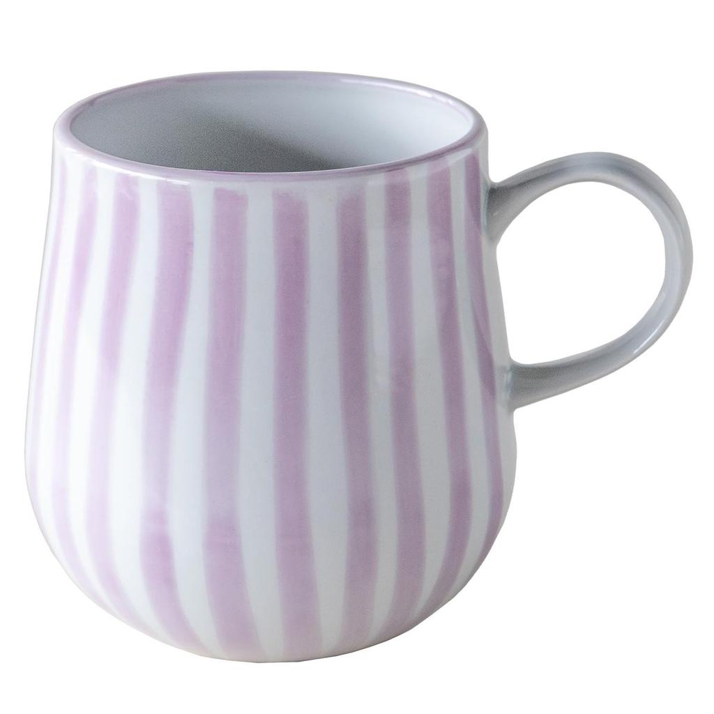 TAMAKI Switch Mug Purple Porcelain Coffee Cup 370ml T-964293 Microwave and Dishwasher Safe