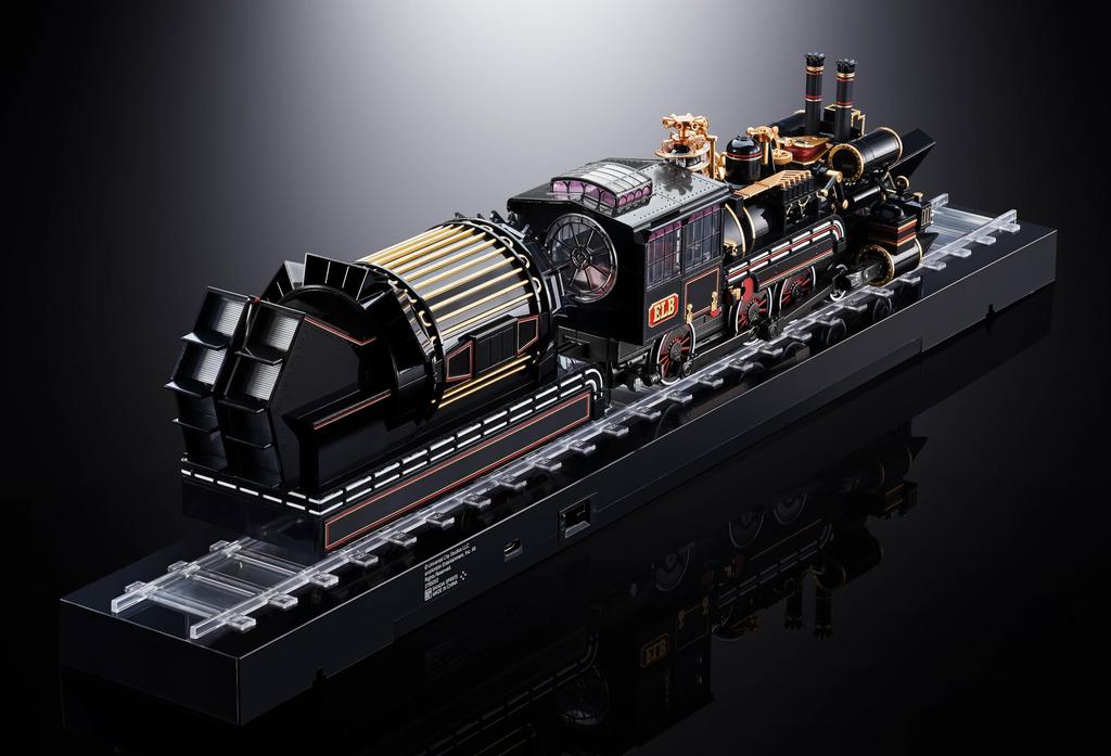 TAMASHII NATIONS Chogokin Zurück in die Zukunft Teil 3 Zeit ungefähr und PVC-Actionfigur Spielzeugpreis 2025 Kidult-Kategorie Exzellenz Zug, 520mm,