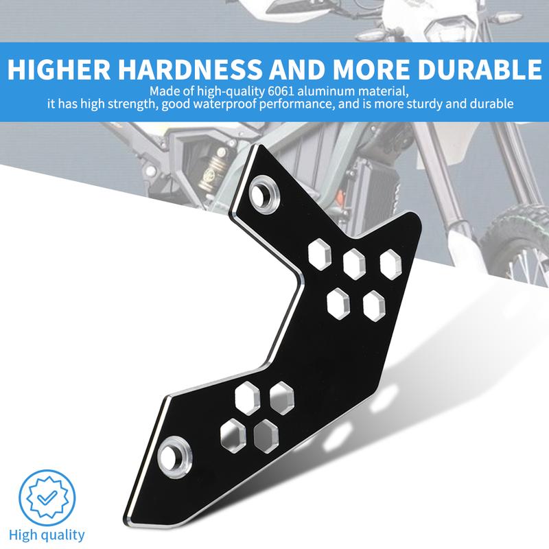 For SURRON Ultra Bee Motorcycle Sprocket Chain Cover Guard Upper Lower Electric Off-Road Accessories Aluminum Protective Devices