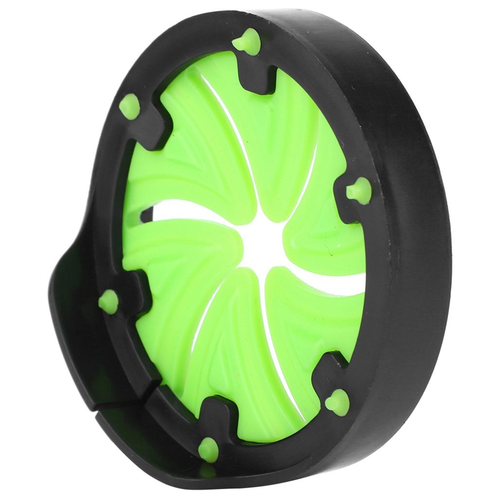 Outdoor PP Plastic Green Black Petals Triangular Universal Paintball Speed Feed Gate Lid Hoppers