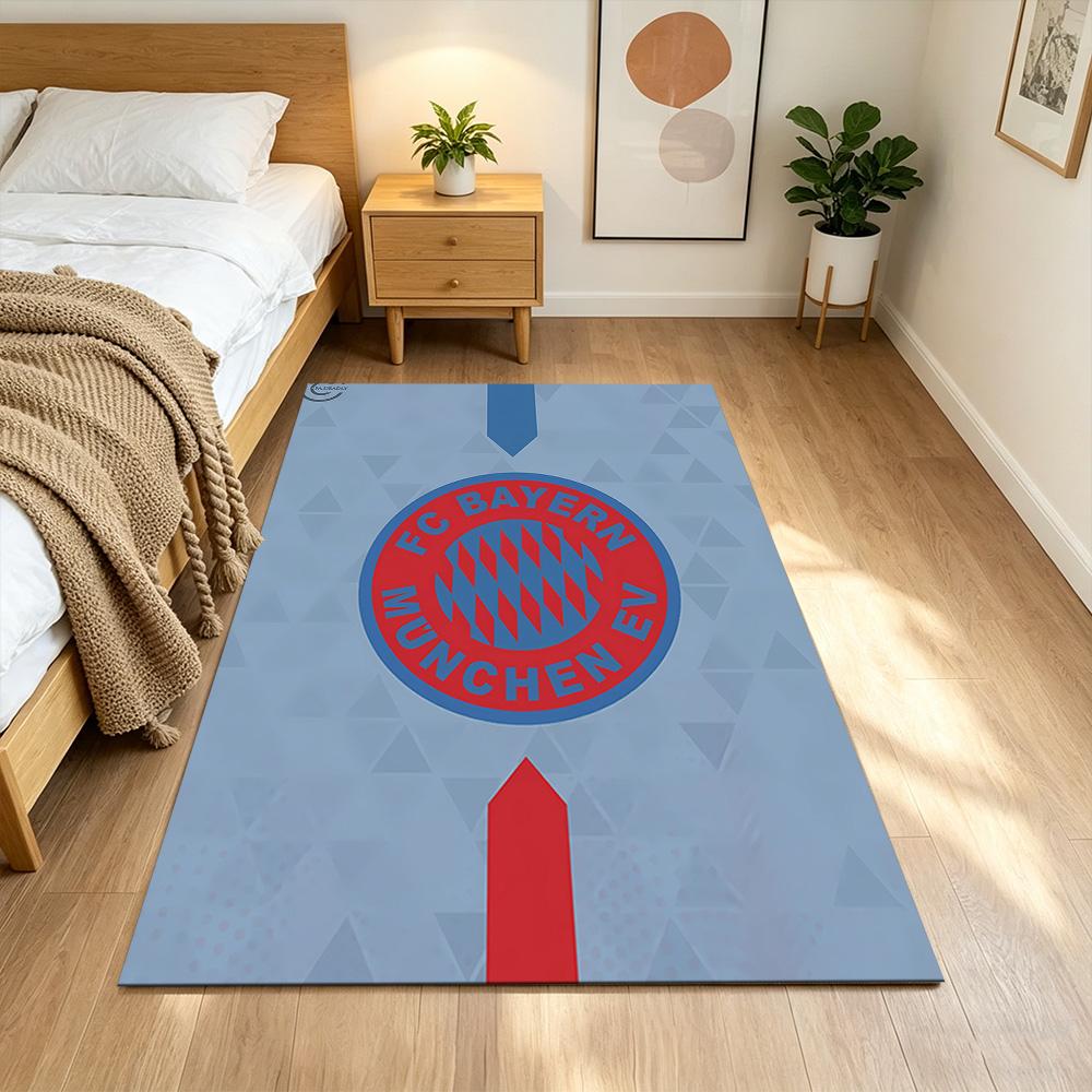 Bayern Munich Crest Area Rug Suitable for Dormitory Living Rooms Dining Room Study room Antislip Carpet Office home decor Wedding Party Gift