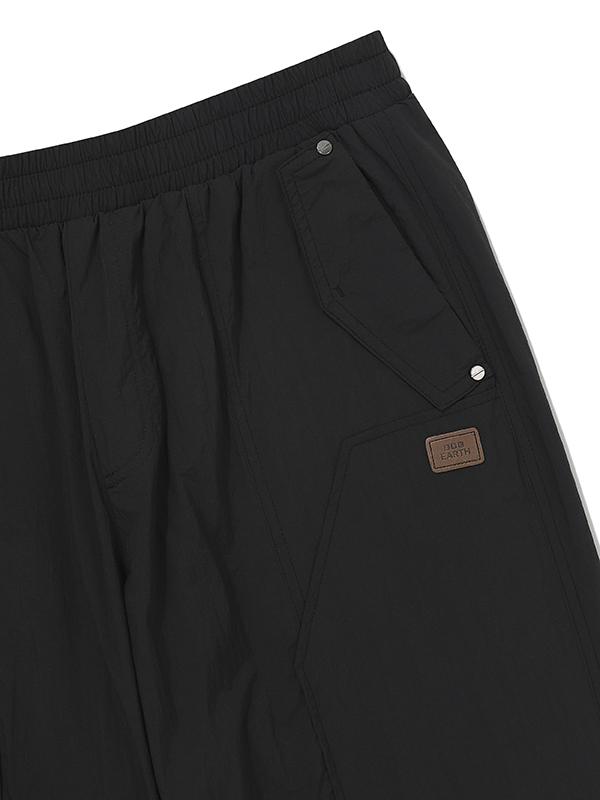 BBC EARTH Warm Fit Parachute Pants_Black
