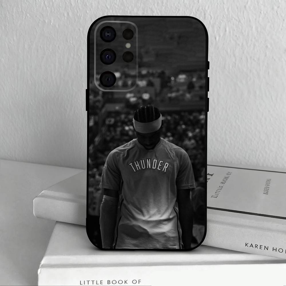 SGA B-Basketball G-Guard S-Sha Phone Case For Samsung S25,24,23,22,30,21,10,9,Ultra,Plus,Lite,FE,4,5 G Soft Black Case