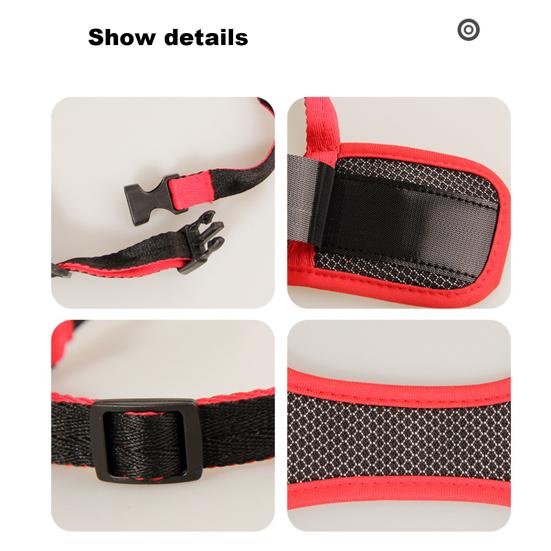 Dog Muzzle Adjustable Anti Bark Cotton Breathable Pet Mouth Muzzle for Puppy