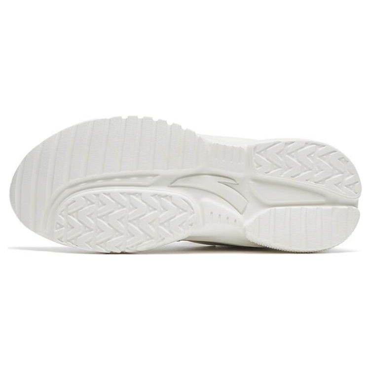 Anta Tide Worship TD Stoßdämpfende Verschleißfeste Leichte Low Top Sportliche Freizeitschuhe Damen Sneakers Weiß Lila Grau 122318841-1