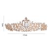 Crown Zinc Zinc Alloy  Crown Wedding Jewelry Bridal Crown Korean Style Bridal Headwear Women Tiara