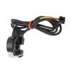 Motorcycle Horn Turn Signal Headlight Switch 4.9ft Cable Compact 3 in 1 Scooter Handlebar Control Switch