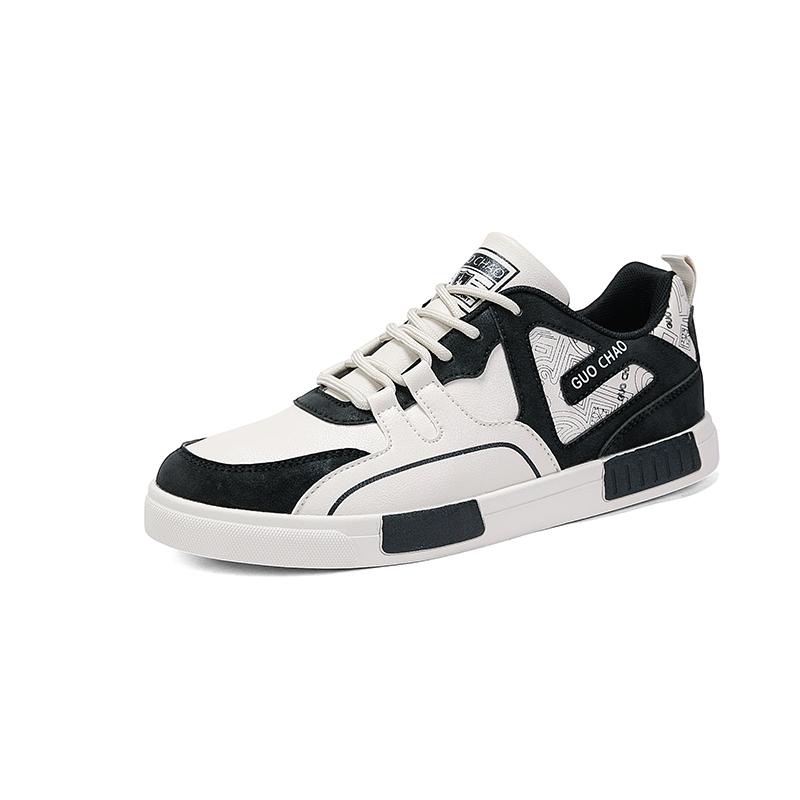 Men's Korean Skateboarding Shoes Trendy Casual Sports Shoes Walking Sports Shoes Outdoor Lightweight and Fashionable Shoes