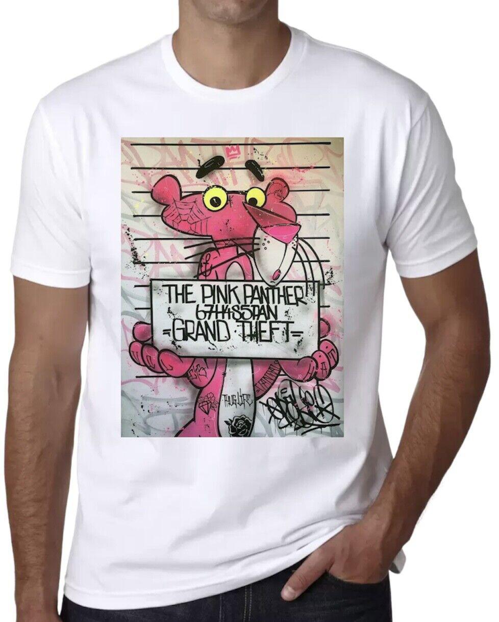 Roar with Style in the Pink Panther T-Shirt Unisex Tee S To 4XL L
