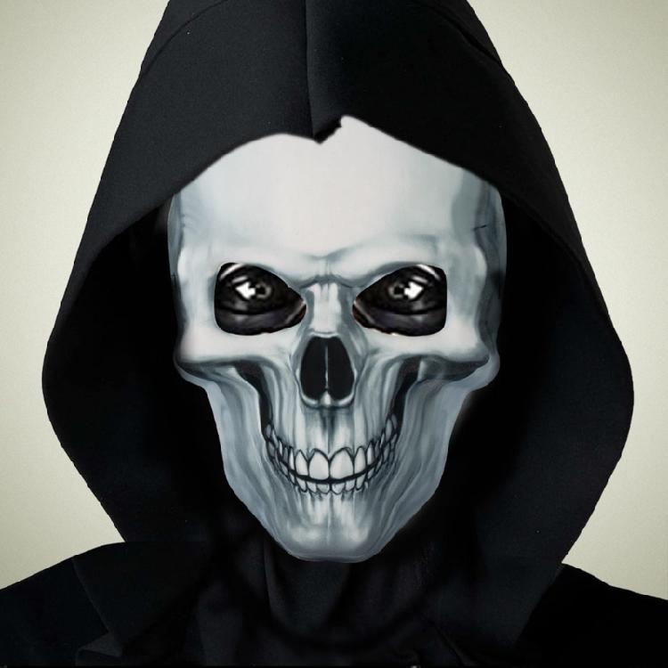 Skull Face Mask Masquerade Mask Full Face Mask Halloween Party Costume Accessory For Men Women Masquerade Cosplay