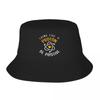Women Unisex Think Like A Proton Be Positive Bob Hat Merch Summer Beach Vacation Getaway Headwear Bucket Hats for Outdoor Sport