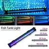 15/25.5/35.5/45.5cm Aquarium LED Bubble Light Colorful Light Color Changing Light LED Diving Light Fish Tank Light Submersible Light