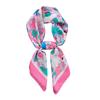 Color Printing Foreign Gas Simulation Silk Scarf Women'S Spring Summer Versatile Office Shawl Windproof Headscarf