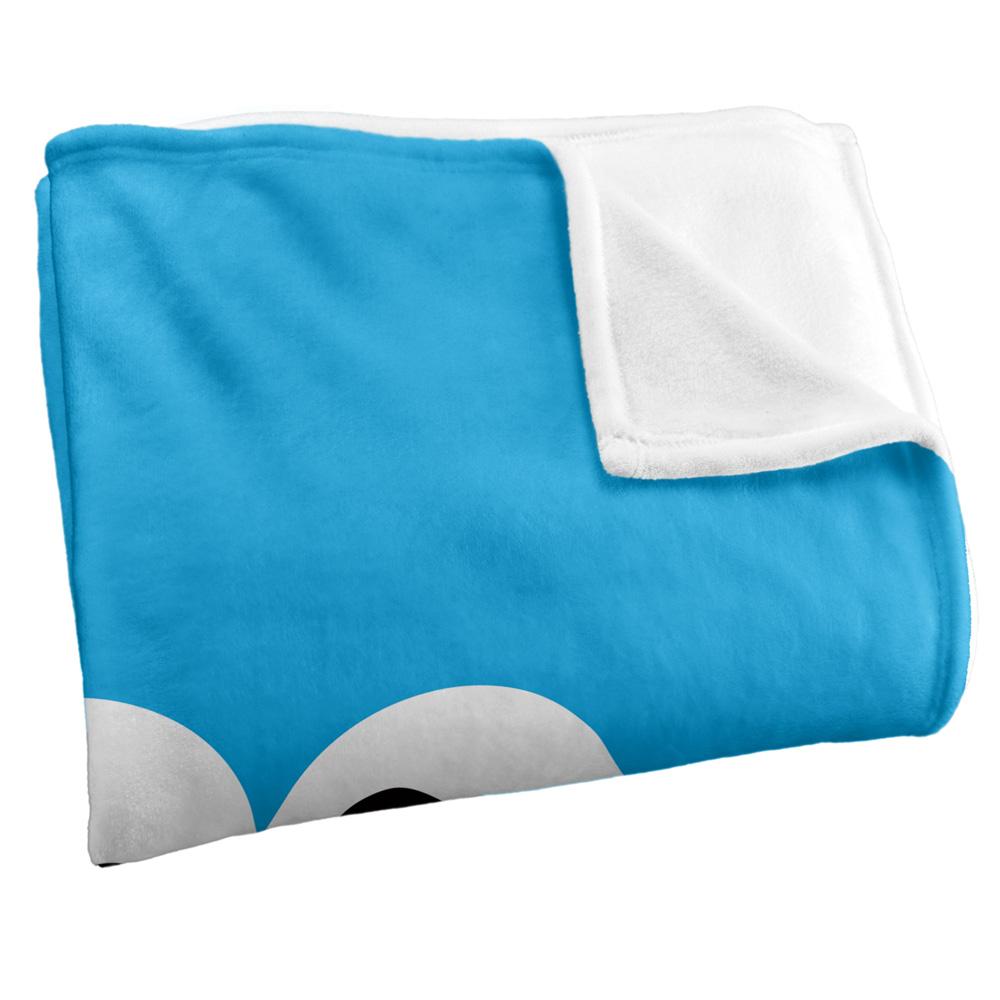 Sesame Street Face Cookie Monster Blanket