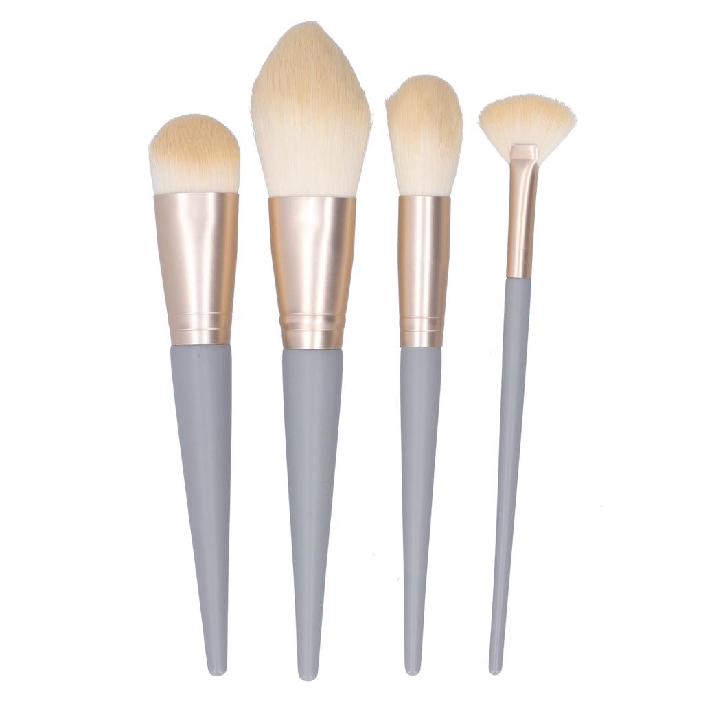 10PCS Makeup Brushes Set Soft Bristles Brushes for Blush Eye Shadow Eyebrow Highlight