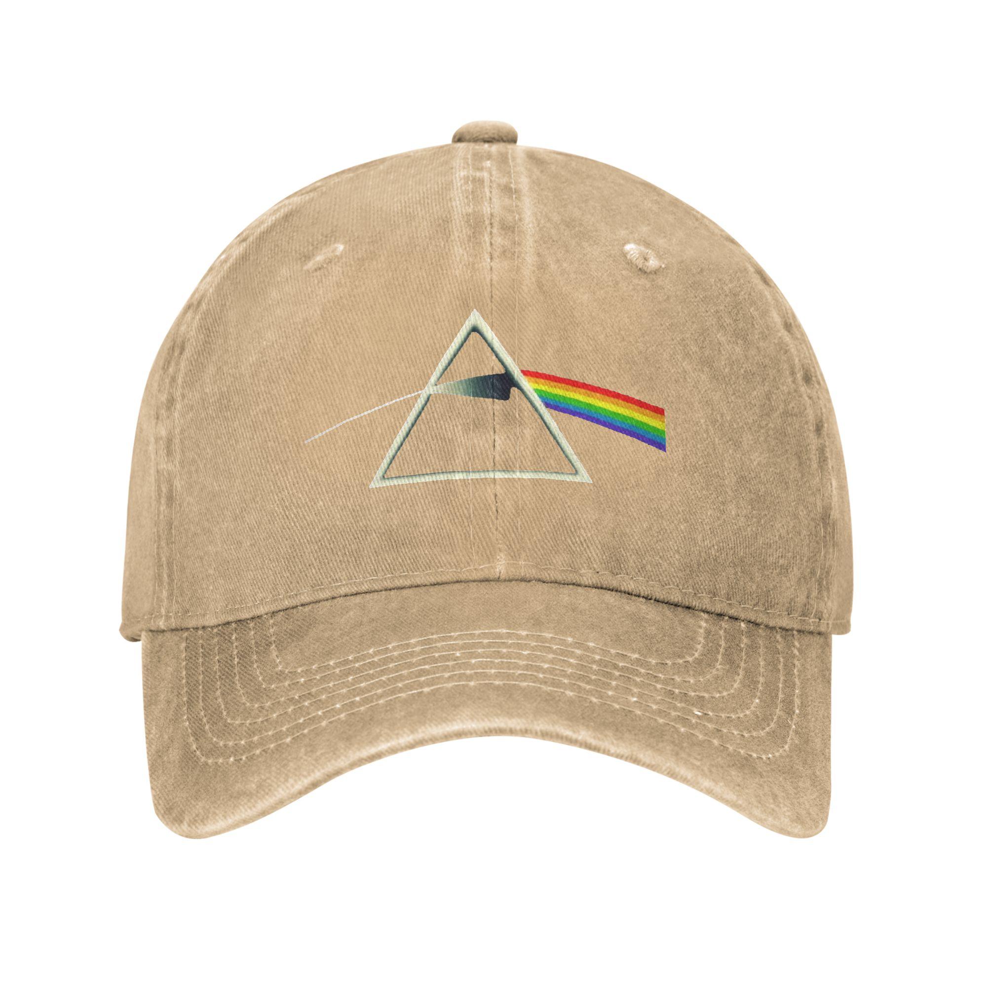 KEREN Cap Dark Side Of The Moon Denim Stof Baseballpetten Snapback Baseballpetten Ademende Casquette Outdoor voor Mannen en Vrouwen One Size