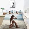 Bikini Duvet Cover 3D Printing Bedding Set Creative Home Textiles Microfiber Bed Cover Man Woman King Size Bed Spread