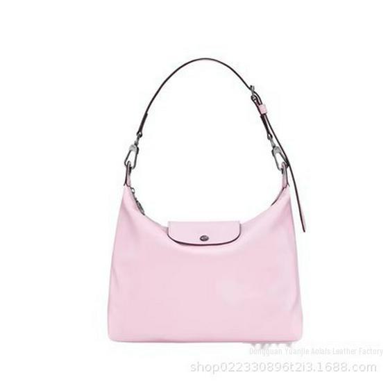 

Сумка HOBO Longxiong High-End: Большая вместительная сумка на одно плечо подмышкой PU розовый