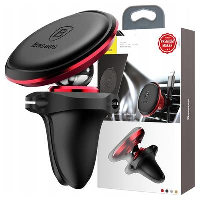 Car Mount, Baseus Magnetic For Phone (Red)