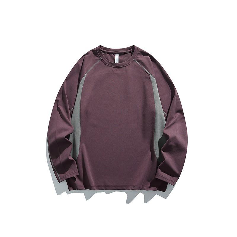 2026 Urban Commute Outdoor Loose Casual American Street Sports Color Block T-Shirt