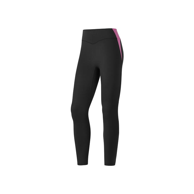 Skechers Freedom Series Durable Comfortable Warm Cold Resistant Nine-Point Sports Pants Women pants Deep-Night-Black P424W194-03B6 M