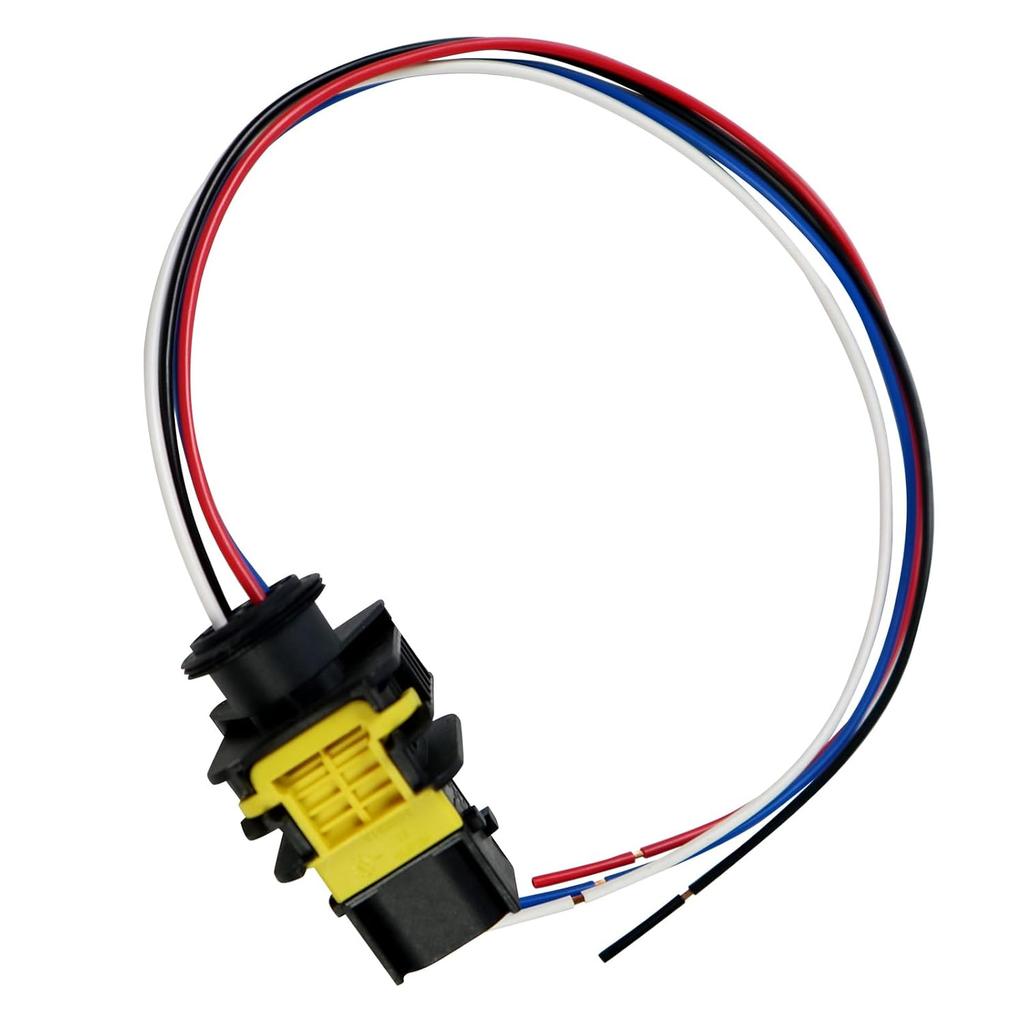 1-1703818-1 4Pin Urea Plug with Cable Nox Sensor Connector Wiring Harness 2PCS
