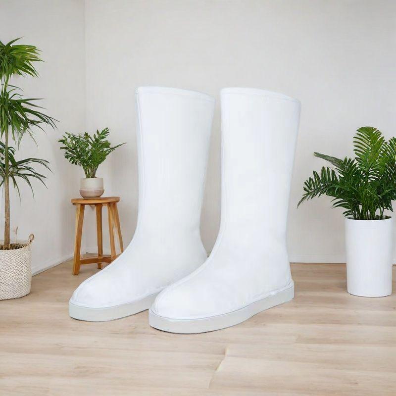 

Unisex Upturned Toe Ancient Chinese Dance Boots: Hanfu Height-Enhancing Soap Boots with Bow for Weddings, Soldiers, and Photography 34