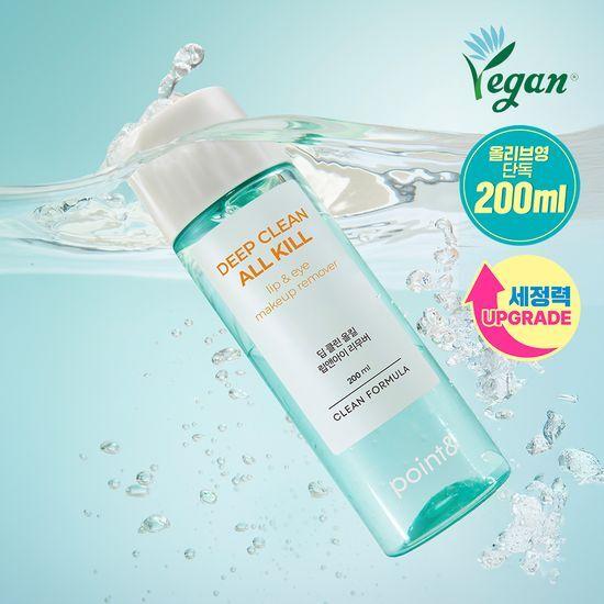 

Point & Deep Clean All Kill Средство для удаления пятен с губ и глаз 200 мл