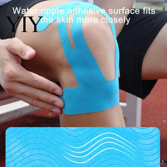 Duurzaam Kinesiologie Tape 3/6/12 Stuks Voorgesneden Knie Tape, Waterdicht Ademend Latexvrij Ondersteuning Sterke Lijm & Stabiliteit Pijnverlichting Atletisch